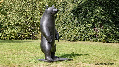 Le Très Grand Ours, 2007 Bronze  de François-Xavier Lalanne, Exposition 'les-Lalanne-a-Trianon' - Versailles  